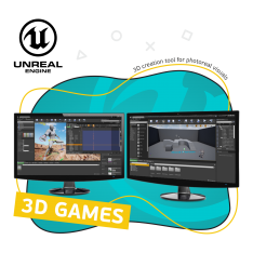 Unreal Engine 4. Игровой движок - КИБЕРшкола программирования для детей, компьютерные курсы для школьников, начинающих и подростков - KIBERone г. Вязники