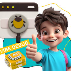 Тестирование & Vibe Debug. Охотники за багами - КИБЕРшкола программирования для детей, компьютерные курсы для школьников, начинающих и подростков - KIBERone г. Вязники