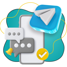 Создание Mini App для Telegram - КИБЕРшкола программирования для детей, компьютерные курсы для школьников, начинающих и подростков - KIBERone г. Вязники