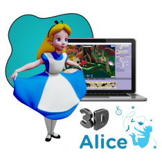 Alice 3d - КИБЕРшкола программирования для детей, компьютерные курсы для школьников, начинающих и подростков - KIBERone г. Вязники