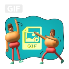 Gif-анимация - КИБЕРшкола программирования для детей, компьютерные курсы для школьников, начинающих и подростков - KIBERone г. Вязники