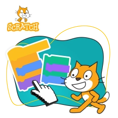 Scratch. Продвинутый уровень – создаём игры, как маленькие разработчики! - КИБЕРшкола программирования для детей, компьютерные курсы для школьников, начинающих и подростков - KIBERone г. Вязники