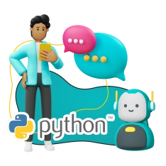 Умный чат-бот на Python на Telegram - КИБЕРшкола программирования для детей, компьютерные курсы для школьников, начинающих и подростков - KIBERone г. Вязники