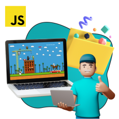 Программирование на JavaScript. Учимся создавать игры! - КИБЕРшкола программирования для детей, компьютерные курсы для школьников, начинающих и подростков - KIBERone г. Вязники