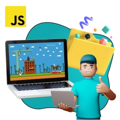 JavaScript + AI. Проектное обучение + геймификация + AI-помощники - КИБЕРшкола программирования для детей, компьютерные курсы для школьников, начинающих и подростков - KIBERone г. Вязники