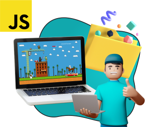 Программирование на JavaScript. Учимся создавать игры! - Школа программирования для детей, компьютерные курсы для школьников, начинающих и подростков - KIBERone г. Вязники