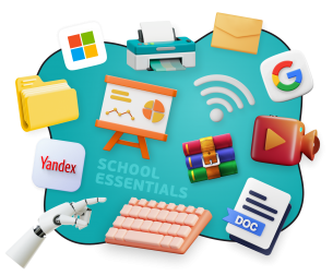 Цифровая база для школьника - КИБЕРшкола программирования для детей, компьютерные курсы для школьников, начинающих и подростков - KIBERone г. Вязники